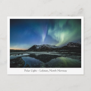 Carte Postale Lumière polaire