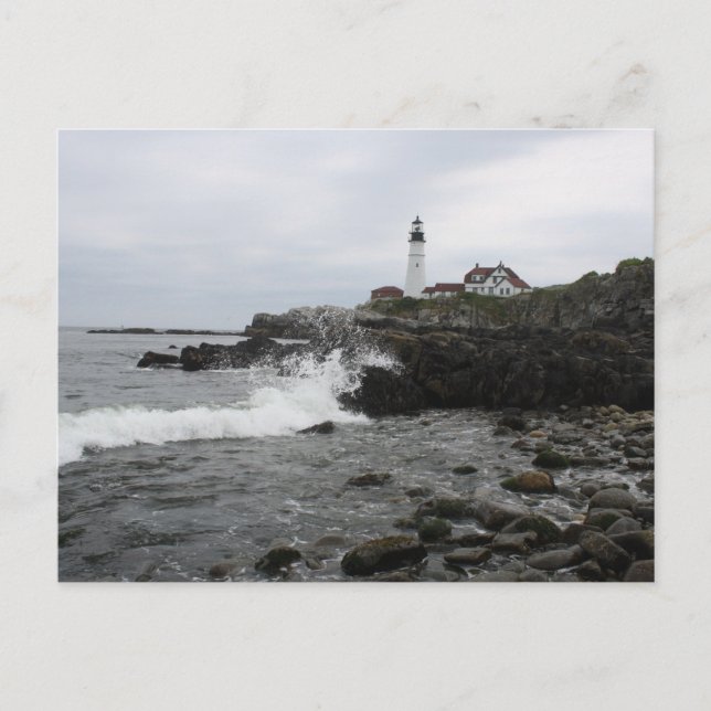Carte Postale Lumière tête Portland (Devant)