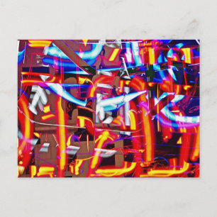 Carte Postale lumières brisées