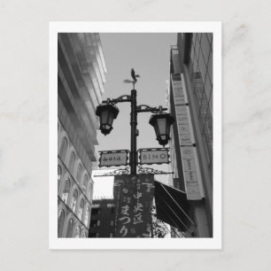 Carte Postale Lumières de la rue à Tokyo : Ginza