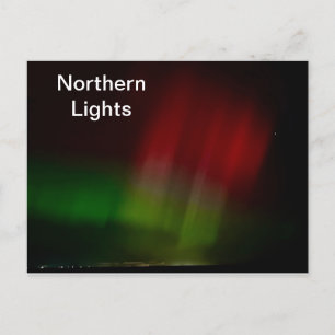 Carte Postale Lumières du Nord
