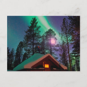 Carte Postale Lumières du Nord
