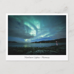 Carte Postale Lumières du Nord