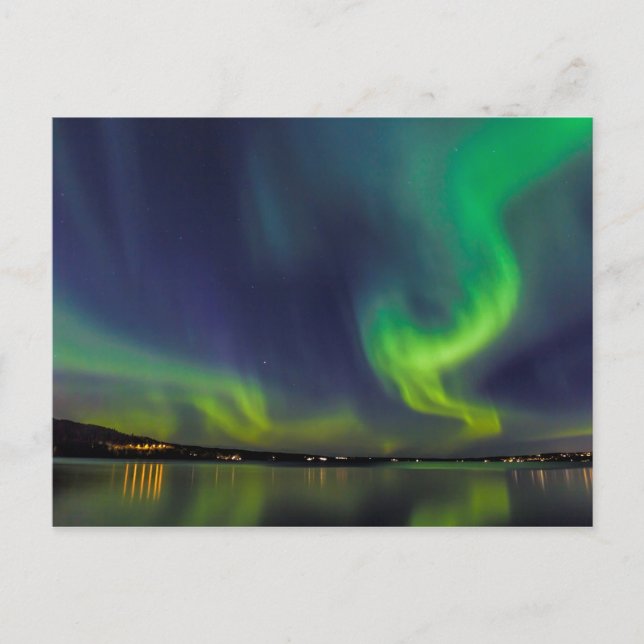 Carte Postale Lumières du Nord (Devant)