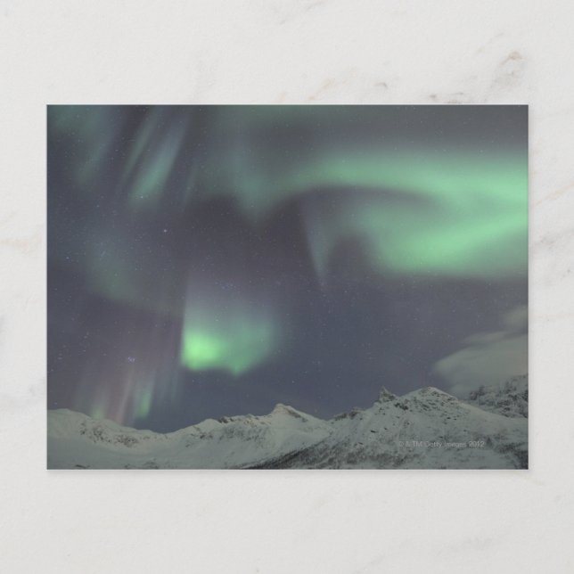 Carte Postale Lumières du nord 3 (Devant)