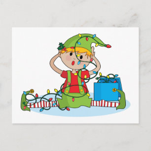 Carte Postale Lumières Elf