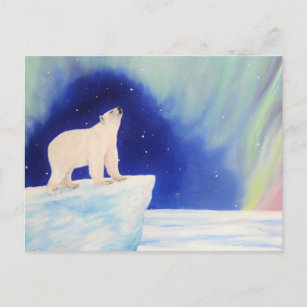 Carte Postale Lumières polaires