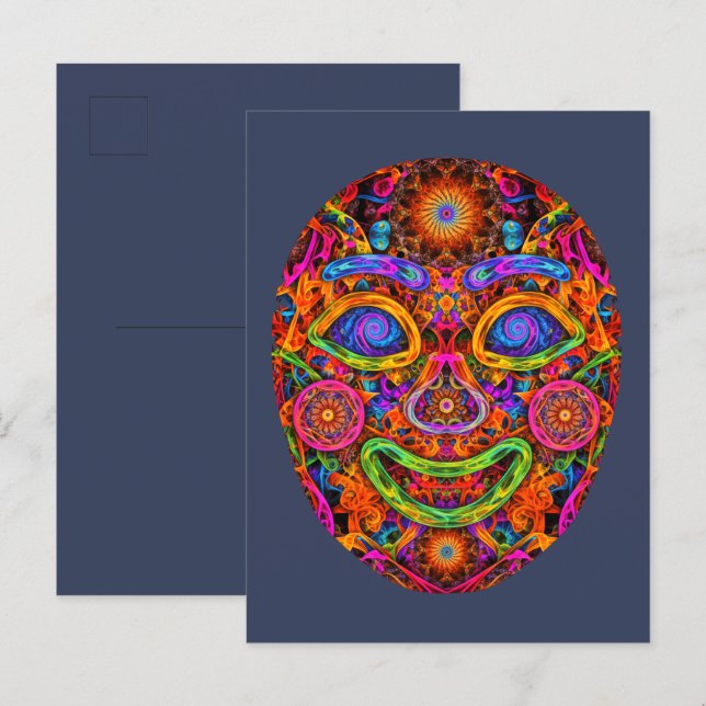 Carte Postale LumiFace (Devant / Derrière)