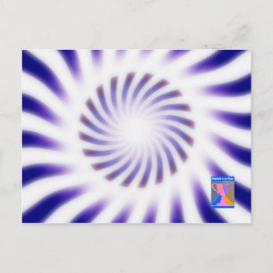 Carte postale Luminance dynamique et mouvement