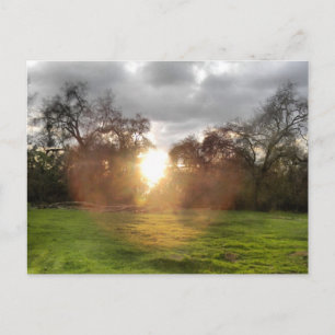 Carte postale lumineuse