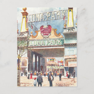 Carte Postale Luna Park New York