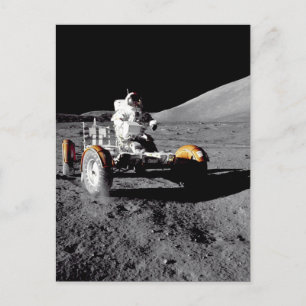 Carte Postale Lunar Rover, Apollo 17