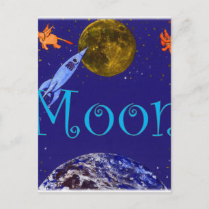 Carte Postale Lune
