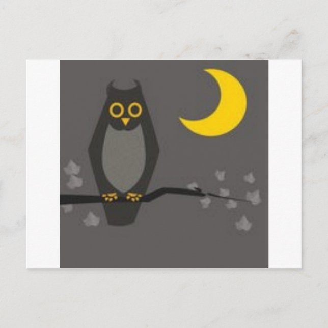 Carte Postale lune (Devant)