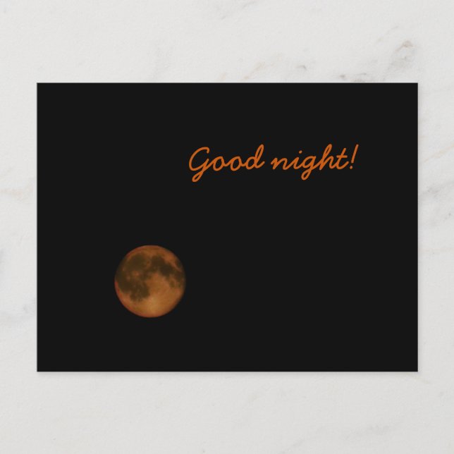 Carte Postale Lune (Devant)