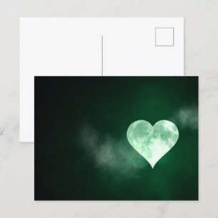Carte Postale Lune cardiaque complète