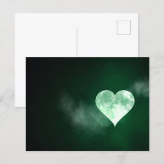 Carte Postale Lune cardiaque complète