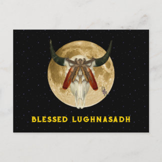 Carte Postale Lune de la récolte