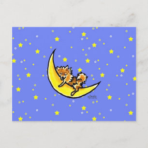 Carte Postale Lune de Poméranie
