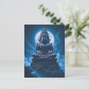Carte Postale Lune du Gardien Silencieux