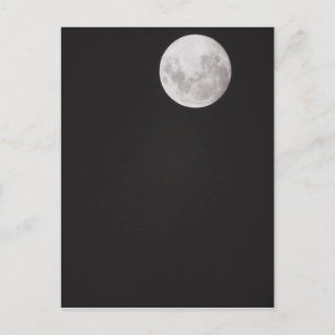 Carte Postale Lune infrarouge.