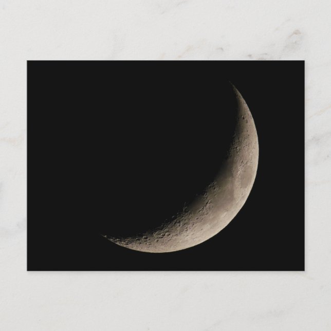 Carte Postale Lune lunaire (Devant)