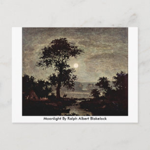 Carte Postale Lune Par Ralph Albert Blakelock