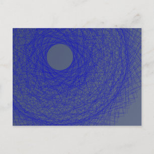 Carte Postale lune, s'il vous plaît, oubliez de tomber dans l'oc