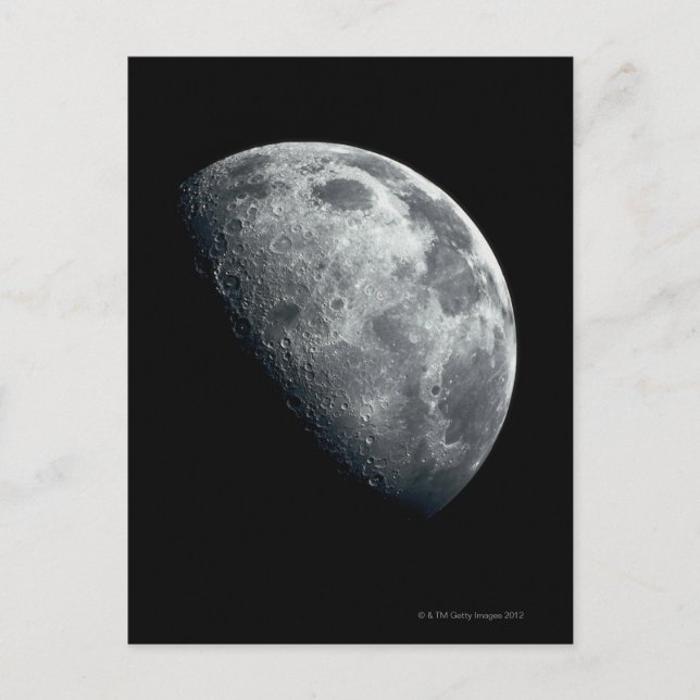 Carte Postale Lune terrestre (Devant)