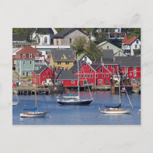 Carte Postale Lunenberg, Nouvelle-Écosse, Canada. 3