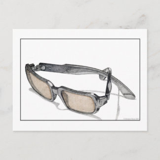 Carte postale Lunettes de soleil