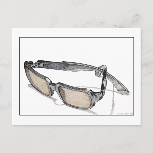 Carte postale Lunettes de soleil (Devant)