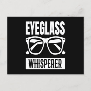 Carte Postale Lunettes de Whisperer Optician Eyeglass