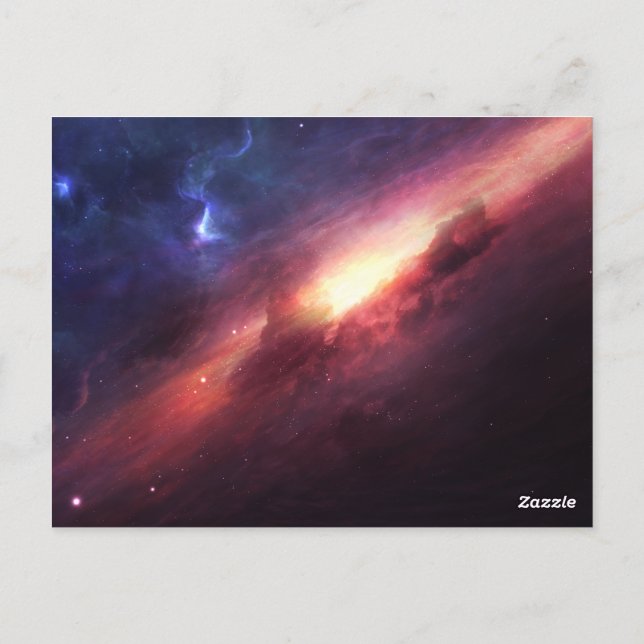 Carte Postale L'univers (Dos)