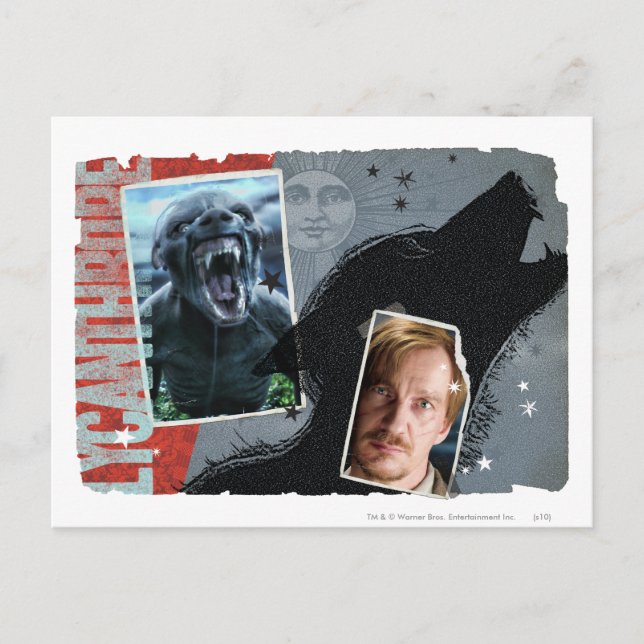 Carte Postale Lupin - Loup-garou (Devant)