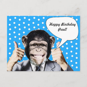 Carte Postale Lustige beschreibare personnalisierbare Postkarten