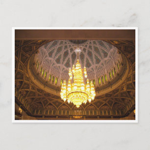 Carte Postale lustre en cristal