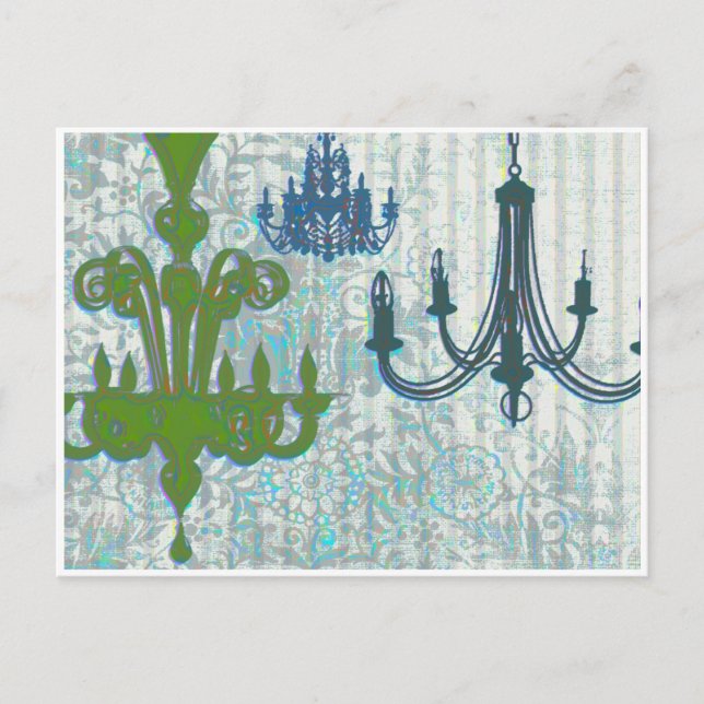 Carte Postale Lustres (Devant)