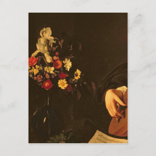 Carte Postale Lute Player, c.1595