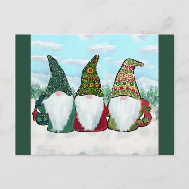 CARTE POSTALE LUTINS IRLANDAIS (Devant)