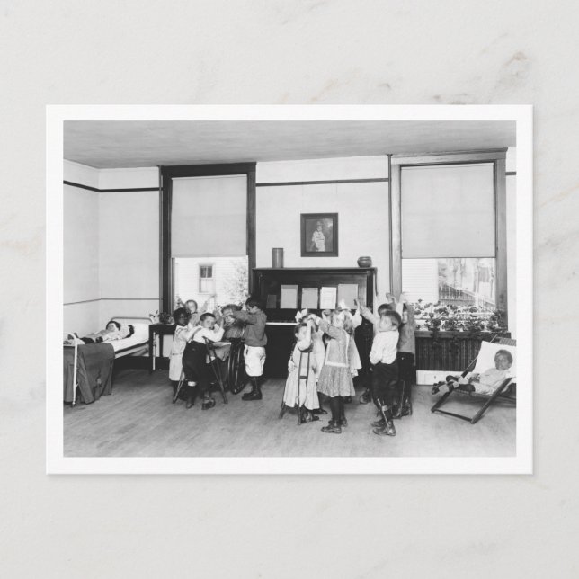 Carte Postale Lutte contre la tuberculose, années 1920 (Devant)