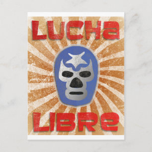 Carte Postale Lutte mexicaine Lucha Libre