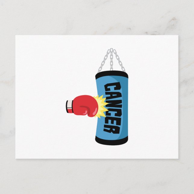 Carte Postale Lutter contre le cancer (Devant)