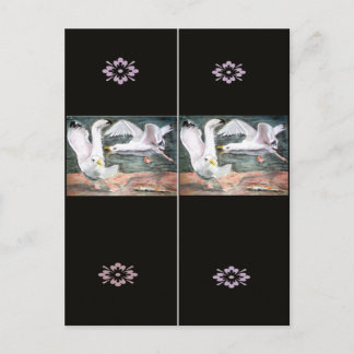 Carte Postale Lutter contre les mouettes Signet