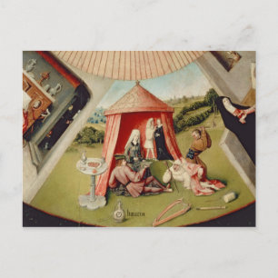 Carte Postale Luxe, détail de La Table des Sept