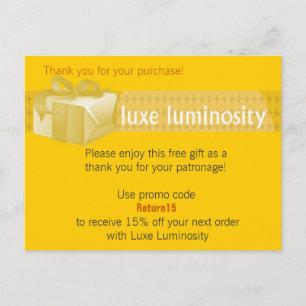 Carte Postale Luxe Luminosité