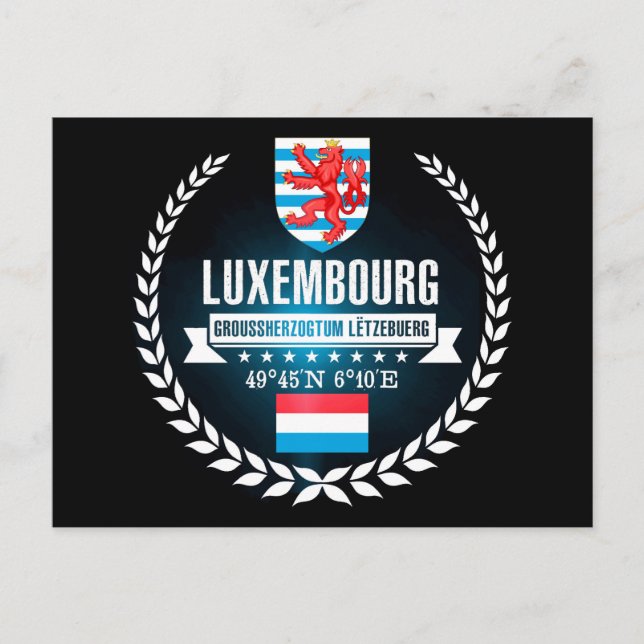 Carte Postale Luxembourg (Devant)