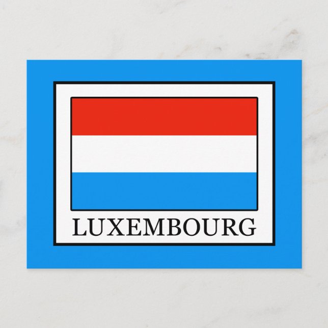 Carte Postale Luxembourg (Devant)
