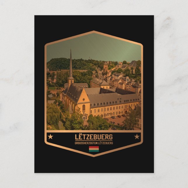 Carte Postale Luxembourg (Devant)
