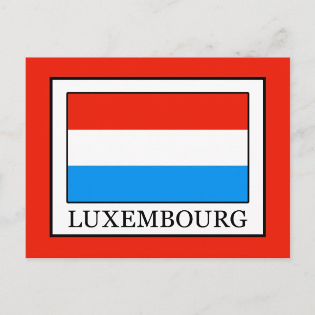Carte Postale Luxembourg (Devant)
